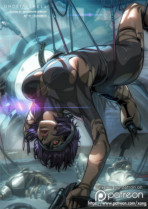 ghost in the shell by xong.deviantart.com on @DeviantArt Masamune Shirow, Motoko Kusanagi, Battle Armor, Cyberpunk Character, Creative Pictures, Ghost In The Shell, Cyberpunk Art, Manga Pictures, Cosplay Anime