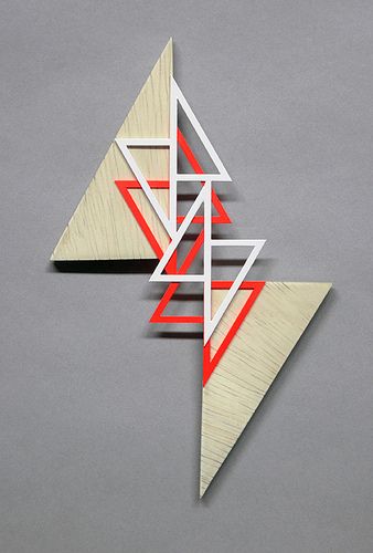 small falling right triangles | par sandra fettingis Triangle Art, Paisley Art, Abstract Geometric Art, Paper Cut Art, Geometric Background, Elements Of Art, Denver Co, Geometric Art, Me When