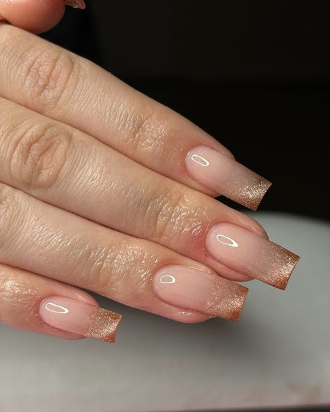 41 Cat Eye Nails for a Cute and Sparkly Manicure 2024 Inspo Cat Eye Natural Nails, Cateyes French Nails, Cat Eye French Tips Nails, Pink Cat Eye Nails French Tip, Tan Cat Eye Nails, Cat Eye French Tip Nails Square, Coffin Cat Eye Nails, Nye Nails Square, Fall Cat Eye Nails 2024