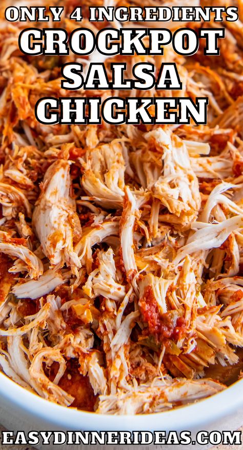 Crock Pot Salsa Chicken, Crock Pot Salsa, Crockpot Salsa Chicken, Low Carb Crock Pot, Salsa Chicken Recipe, Crockpot Salsa, Salsa Chicken Crockpot, Shredded Chicken Crockpot, Chicken Salsa