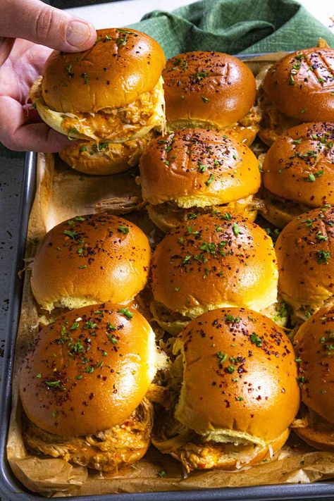 Buffalo Chicken Sliders Recipe Best Buffalo Chicken Sliders, Buffalo Chicken Sliders Crock Pot, Chicken Sliders Recipes, Spicy Buffalo Chicken Sandwich, Spicy Buffalo Sauce, Buffalo Chicken Sliders Recipes, Sliders Recipes Hawaiian Rolls, Buffalo Chicken Dip Crock Pot, Sliders Recipes Chicken