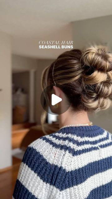 Beach Bun, Double Buns, Mom Of 2, Beach Hairstyles Medium, Bun Tutorial, Hair Mist, Pool Hairstyles, St Barts, Close My Eyes