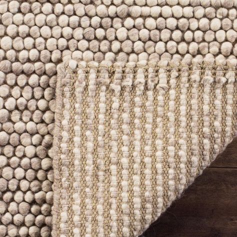 Safavieh Natura Beige 5 ft. x 8 ft. Area Rug - NAT620B-5 - The Home Depot Mosaic Texture, Solid Color Rug, Charles Tyrwhitt, Beige Area Rug, Handmade Area Rugs, Cotton Rug, Accent Rugs, Beige Rug, Beige Area Rugs