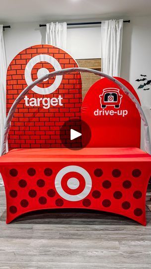 15K views · 6.7K reactions | Target Drive-up trick or treat table! When this popped into my head I wasn’t exactly sure how to go about it but I’m so happy with how it turned out!! All of the moms are making giant items to place inside so it looks like a full basket of Target goodies. I cannot wait to see it all setup up at the school. Come back to see the final!   #diymom #trunkortreat #targethaul #targetmom #targethalloween #targetbullseye #favoritedaytarget | Addiegtaylor Trick Or Treat Table, Treat Table, Target Halloween, Target Haul, Mom Diy, Trunk Or Treat, How To Go, The School, So Happy