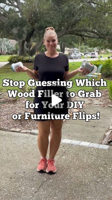 Fix Wood Furniture, Bondo Wood Filler, How To Use Wood Filler, Wood Filler Tips, Fix Scratched Wood, Painting Dressers, Refinish Dresser, Filler Instagram, Grain Filler