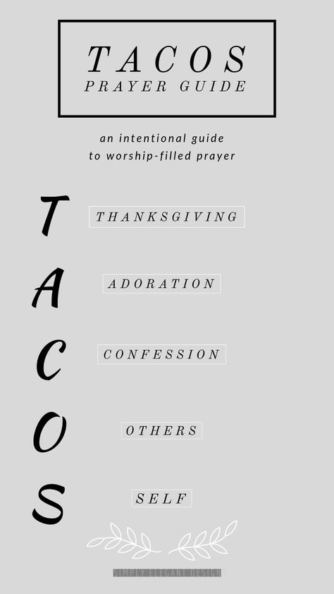 an intentional guide to worship-filled prayer Taco Prayer Method, Tacos Prayer Method, Prayer Prompts, Grace Wins, Ministry Leadership, Biblical Quotes Inspirational, Prayer Guide, Prayer Stations, Christian Meditation