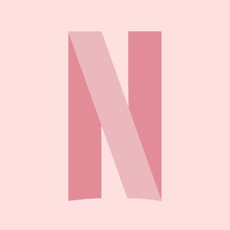 Pink Netflix App Icon, Apps Kawaii, Netflix App Icon, All Apps Icon, Pink Ios, App Ikon, Netflix App, Kawaii App, Iphone Logo