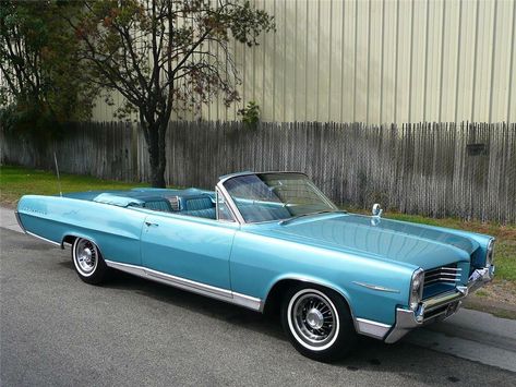 Pontiac Convertible, 1st Car, 1960s Cars, Pontiac Catalina, Low Riders, Pontiac Cars, Barrett Jackson Auction, Pontiac Bonneville, Barrett Jackson