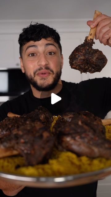 Ahmad Alzahabi on Instagram: "Jerk Lamb Shanks 🥵 For @gordongram (tag him) 

IB: @ksnice_n_spice 

Recipes updated weekly on Thegoldenbalance.com" Best Lamb Shank Recipe, Jerk Lamb, Ahmad Alzahabi, Shredded Lamb, Cook Lamb, Lamb Shank Recipe, How To Cook Lamb, Lamb Shank, Lamb Shanks