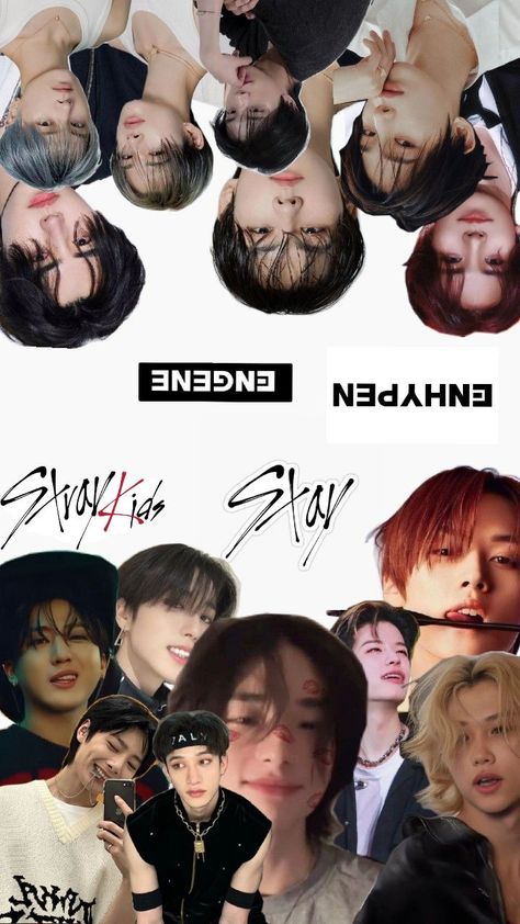 Stray Kids And Enhypen, Wallaper Phone, Wallpaper Stray Kids, Kids Collage, Pretty Phone Wallpaper, Hello Kitty Iphone Wallpaper, Savage Kids, Kids Wallpaper, Kpop Wallpaper