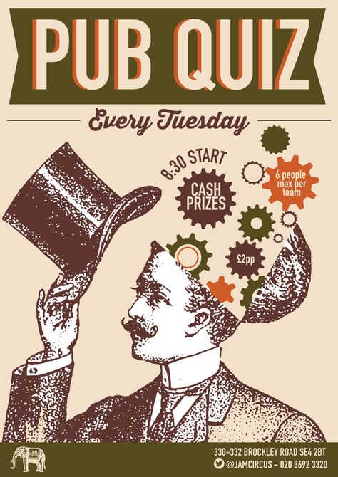 Quiz Poster Design, Quiz Night Poster, Trivia Design, Trivia Poster, Quiz Poster, Poster Design Ideas Creative, Pub Branding, Specials Board, Shepherds Crook