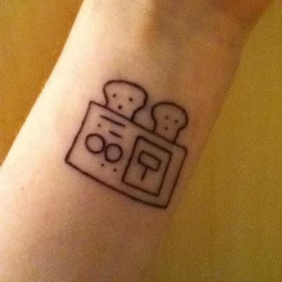 Toaster Tattoo, Paw Print Tattoo, Tattoos And Piercings, Tatting, Piercings, Doodles, Tattoos