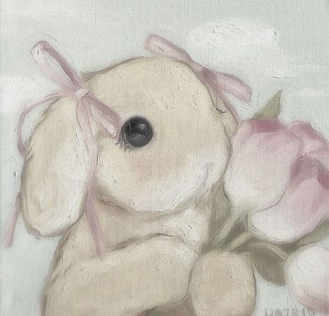 Teddy Bear Painting Canvas Easy, Pp Aesthetic, Teddy Drawing, Bear Pfp, Coquette Art, Bear Paintings, Bear Drawing, Computer Wallpaper Desktop Wallpapers, Bunny And Bear