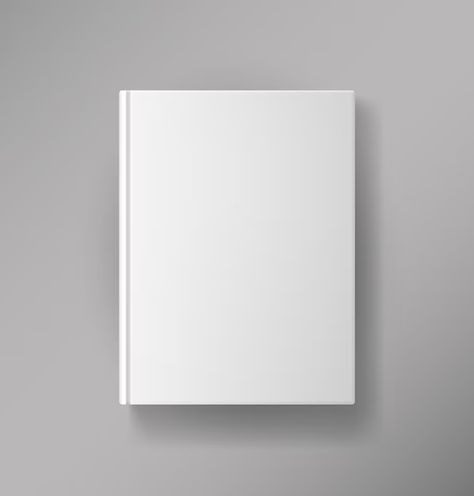 Blank Magazine Cover Template, Blank Book Cover Template, Empty Book Cover, White Book Cover, Book Cover Mockup Free, Blank Book Cover, Magazine Cover Page, Book Shape, Empty Book