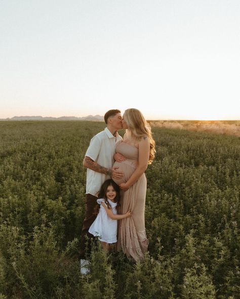 When you have the best maternity session ever with Mama, Mommy, Harper, & a sweet babe in the belly 🥲 Maternity Photo With Family, Maternity Photography Ideas Family, Field Maternity Photoshoot Family, Baby 2 Maternity Shoot, Toddler Maternity Photos, Maternity Photography With Child, Maternity Pics With Kids, Maternity Shoot With Toddler Girl, Maternity Session With Kids