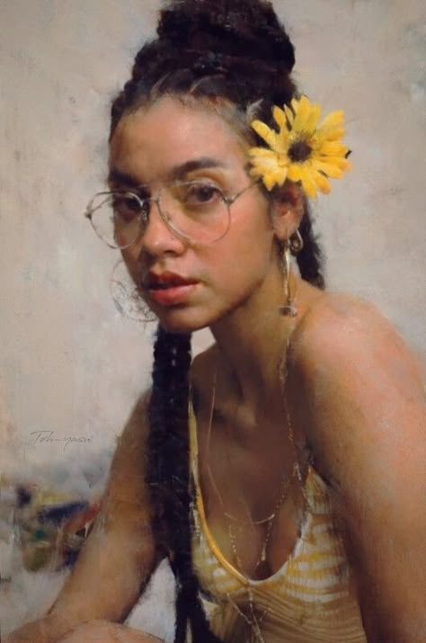 Toh Yasu, Alex Anderson, Life Paintings, Art Painting Gallery, Figurative Artists, Oil Painting Portrait, Hyperrealism, Digital Portrait, May 7