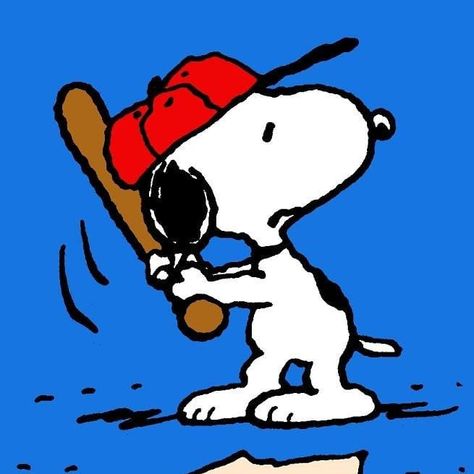 @snoopylove1412’s Instagram profile post: “Have nice day my friend 🥰🥰🥰 #snoopyfan #snoopylove1412 #snoopydog #snoopy #snoopys #snoopyforever❤️ #snoopylover #doglovers #dogs #dog…” Snoopy Baseball, Snoopy, Baseball