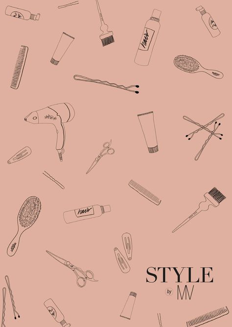 Hair Stylist Aesthetic Wallpaper, Hair Background Wallpapers, Hairstylist Background, Wallpaper Hairstylist, Hair Stylist Wallpaper Backgrounds, Hairstylist Aesthetic Wallpaper, Hair Wallpaper, Backgrounds Hairstylist, Hairdresser Background