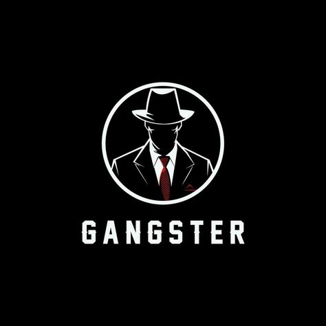 detective logo design icon. mafia gangster criminal man logo design template vector icon illustration Logo Gangster, Man Logo Design, Mafia Gangster, Vector Icons Illustration, Online Logo, Design Icon, Man Logo, Cityscape Photos, Logo Design Template