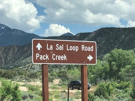 The loop starts just south of Moab. From U.S. 191, you'll come to a fork. Turn left to hop on the La Sal Loop Road, and your adventure begins! Utah Vacation, Utah Road Trip, Scenic Road Trip, Utah Travel, Forest Service, Colorado River, Scenic Byway, Scenic Beauty, Scenic Drive