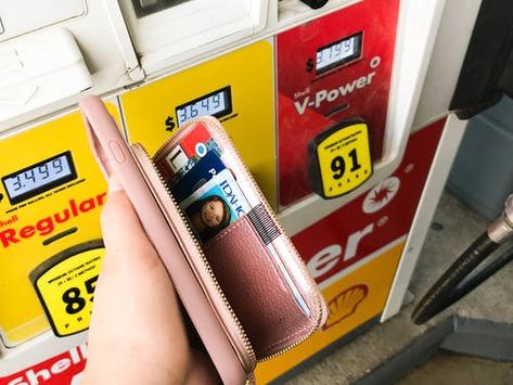 12 Tweaks to Make the Gas Pump Less Painful Coupon Hacks, Hobby Lobby Coupon, Laundry Detergent Container, Detergent Container, Walmart Clearance, Apps That Pay You, How To Save Gas, Wedding Flower Packages, Target Gift Cards