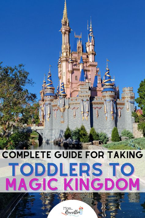 Vacationing with toddlers at Magic Kingdom? Read the complete Walt Disney World guide before you travel with tons of insider tips to get little kids ready. This Disney World theme park guide includes the best Magic Kingdom rides for toddlers, where to eat with kids and what to pack in the diaper bag. Find out if Disney Genie+ is worth the cost when visiting WDW with young children. Helpful advice to avoid meltdowns, character greetings, places for toddlers to play and if a nanny is a good idea. Magic Kingdom With A One Year Old, Magic Kingdom Characters, Magic Kingdom Itinerary 1 Day Toddler, Magic Kingdom With Toddler, Best Time To Go To Disney World, Disney World Toddler, Disneyworld 2023, Disney With Toddlers, Disney With Kids