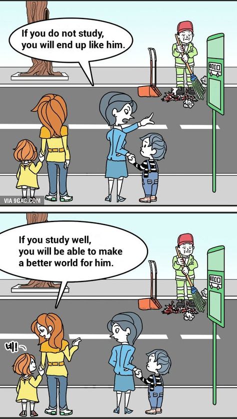 2 Types de Parents :  _____ "Si tu n'étudies pas, tu finiras comme lui."   _____ "Si tu étudies bien, tu seras capables de créer un meilleur monde (pour lui)" Daddy Jokes, Quotes School, Environmental Problems, Parenting Types, Study Better, Faith In Humanity Restored, Humanity Restored, Faith In Humanity, Comic Strip