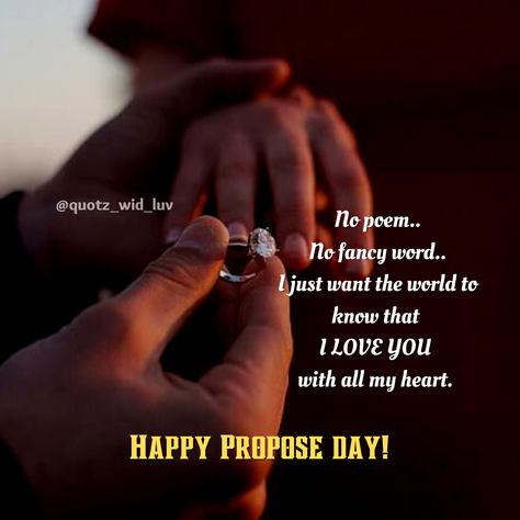 Valentine's week proposal day quotes Propose Day Quotes, Proposal Day, Proposal Quotes, Happy Propose Day, Love Proposal, Propose Day, Real Love Quotes, Valentine's Week, Fancy Words