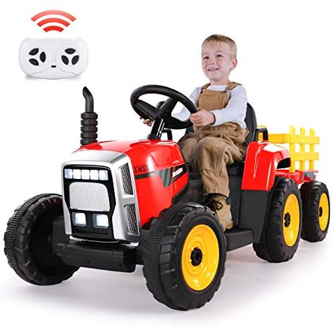 Top 15 Best Kids Riding Tractors in [year] Reviews 3 Tractor Wheels, Pedal Tractor, Tractors For Kids, Chain Drive, Tractor Trailers, Ride On Toys, Gear Shift, Kids Ride On, Riding Lawnmower