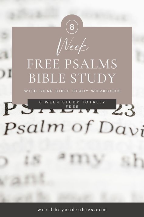 Psalms Psalms Bible Study, Soap Bible Study, Bible Psalms, Sacred Scripture, The Psalms, Book Of Psalms, Bible Study Lessons, Bible Study Verses, Deeper Connection