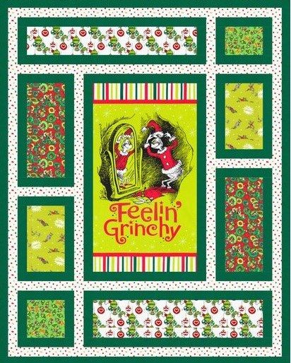 Who's feelin' Grinchy this week? Our Grinch fabrics and three Grinchy Kits are in! #woodsidequilting #feelingrinchy #grinchfabrics Grinch Quilt, Panel Quilt Patterns, Fabric Panel Quilts, Cute Quilts, Holiday Quilts, Quilt Stores, Pdf Quilt Pattern, Pattern Pictures, Grinch Stole Christmas