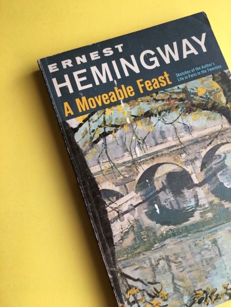 Untitled Ernest Hemingway A Moveable Feast, A Moveable Feast Book, Ernest Hemingway Books, Earnest Hemingway, What Is Reading, A Moveable Feast, Dead Poets Society, Book Jacket, Ernest Hemingway