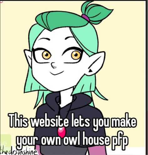 Click To Make Your Own Character, Oc Maker Websites, Click To Make Your Own, Owl House Oc Base, The Owl House Pfp, Owl House Pfp, Toh Pfp, Owl House Characters, Pinterest Games