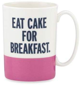 kate spade new york Things We LoveTM "Eat Cake for Breakfast" Mug - Say it with a mug :) #affiliate #eat #cake #breakfast #quotes Breakfast Quote, Breakfast Quotes, Breakfast Mug, Mugs Collection, Cake For Breakfast, Funny Cups, Birthday Cakes For Women, Salty Cake, Gingerbread Recipe