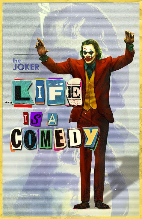 King Of Comedy, Der Joker, Joker Images, Joker Poster, Film Poster Design, Joker Wallpapers, Joker Art, Joaquin Phoenix, Alternative Movie Posters