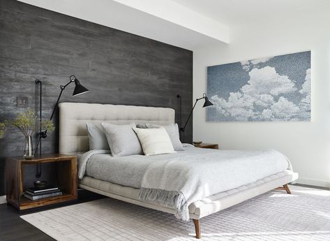 Wine Country Retreat by Niche Interiors Gray Accent Wall Bedroom, Bedroom Niche, Closet In Bedroom Ideas, Open Closet In Bedroom, Women Bedroom Decor, Wedding Backdrop Ideas, Bedroom Accent Wall, Closet In Bedroom, Best Bedroom Ideas