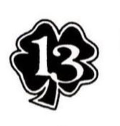 Lucky 13 Tattoo Design, Lucky 7 Tattoo, Lucky 13 Tattoo, 13 Tattoo, 7 Tattoo, 13 Tattoos, Lucky 7, Lucky 13, Rug Designs