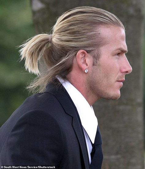 Cool Men Hairstyles, David Beckham Haircut, Beckham Haircut, David Beckham Hairstyle, David Beckham Style, Long Haircut, Victoria And David, Haircuts For Medium Length Hair, Cute Quick Hairstyles