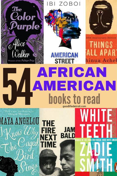 Get inspired with a good book. Check out this list of 54 African American Books! #africanamerican #literature #bookstoread #booklist #blackwriters #africanamericanbooks African American History Books, Books By African American Authors, Hr Ideas, African American Writers, African American Authors, African Literature, African American Books, Books By Black Authors, Books Recommended