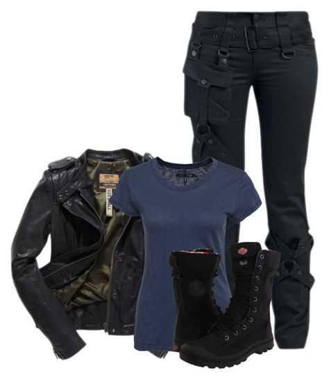 Bellamy Blake by inspiredoutfitsfandoms on Polyvore featuring polyvore, fashion, style, rag & bone, Superdry, Palladium and clothing Supernatural Style Inspired Outfits, The 100 Clothes Outfits, The 100 Clothes, Apocalypse Outfit Women, Twd Clothes, Supernatural Inspired Outfits, Teen Wolf Outfits, Runners Outfit, Combat Clothes