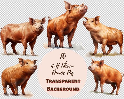 Pig Clipart, Dream Art, 4 H, Art File, Beautiful Design, Nursery Decor, Bundles, Gift Tags, Art Images