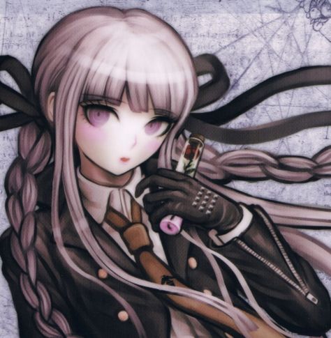 Ruruka Ando, Kyoko Kirigiri, Emo Pfp, Danganronpa Trigger Happy Havoc, Japanese Video Games, Danganronpa 1, Trigger Happy Havoc, Alien Stage, Trigger Happy