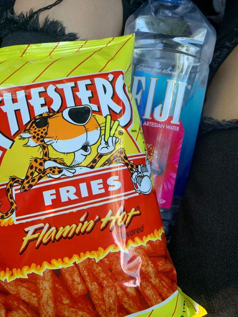 Hot Chips Aesthetic, Hot Fries Chips, Junk Food Snacks Chips, Hot Fries Chips Aesthetic, Hot Cheetos And Takis Snacks, Hot Cheetos Wallpaper, Junk Food Snacks Aesthetic, Spicy Chips, Hot Fries