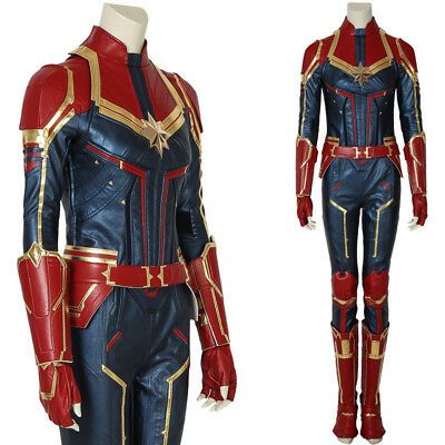 Women’s Marvel Costume, Captain Marvel Diy Costume, Diy Captain Marvel Costume For Women, Captain Marvel Outfit, Captain America Female Costume, Cecilia Reyes, Costume Halloween Women, Kate Allen, Marvel Halloween