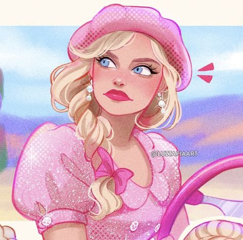 Luz Tapia Art, Barbie The Movie, Barbie Drawing, Drawing Aesthetic, Barbie Cartoon, Pretty Drawings, My Drawings, Barbie Princess, Barbie Movies