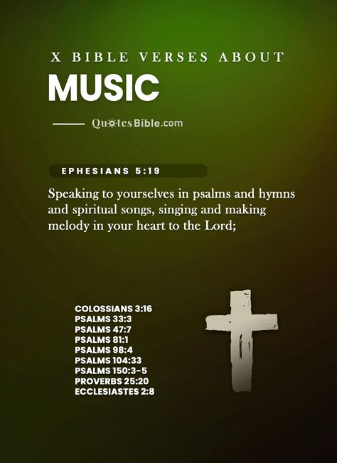 Bring music into your life with this collection of uplifting and inspirational Bible verses about music! Read these passages to find encouragement and guidance on how to use music to honor God, praise His name, and give thanks for His many blessings. #BibleVerses #Music #Inspiration #Music #verses Bible Verses About Music, Verses Of The Bible, Scriptures Quotes, Verses From The Bible, Biblical Quotes Inspirational, Honor God, Life Skills Lessons, Finding Strength, Humble Heart