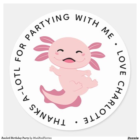 If your child loves video games this cute axolotl design is the perfect choice for their themed birthday party. Axolotl Birthday Party, Axolotl Party, Cute Axolotl, Banner Drawing, Rosé Birthday, Bday Girl, Birthday Planning, Birthday Games, Themed Birthday Party