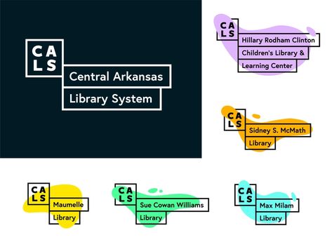 Central Arkansas Library System Logo Concept by Calvin Bramlett for Few on Dribbble Museum Logo, Library System, Childrens Library, Logo Concept, Corporate Design, Brand Identity Design, Identity Logo, 로고 디자인, Design Graphique