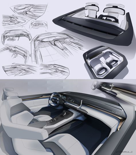 Chery Tiggo Coupe Concept Interior 2017 Concept Car Interior Design, Concept Car Interior, Concept Interior Design, Car Interior Sketch, Car Interior Design Sketch, Interior Design Sketch, Interior Design Sketches, Car Interior Design, Interior Sketch