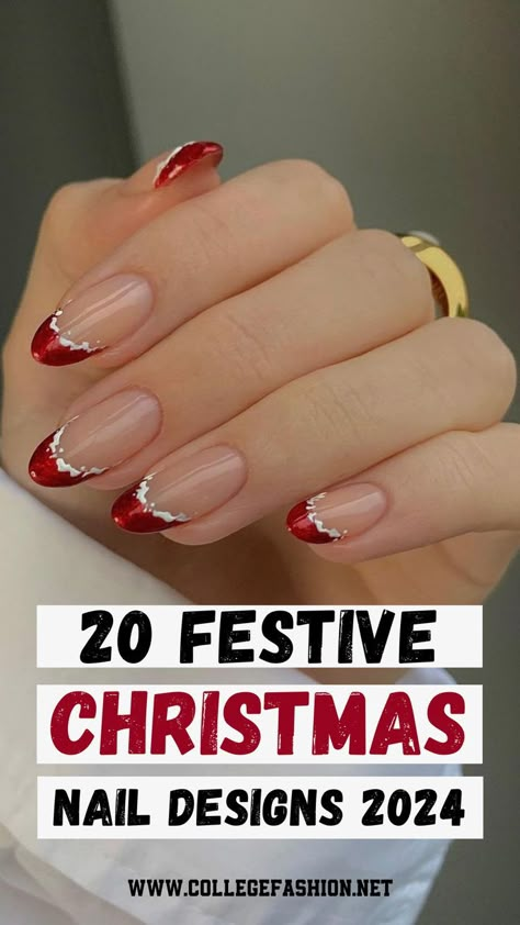 christmas nail ideas Nail Art Designs White, Gel Nails Christmas, Cute Christmas Nail Ideas, Trendy Christmas Nails, Elegant Christmas Nail Designs, Sparkly Christmas Nails, Christmas Nail Designs Holiday, Holiday Outfit Christmas, Simple Christmas Nails